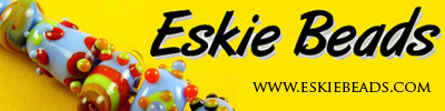 Handmade Lampwork beads, www.eskiebeads.com