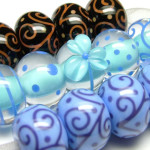 Lampwork bead tutorial Fine stringer decoration by Laura Sparling