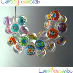 free lampwork bead tutorial candy jacks murrini lori peterson